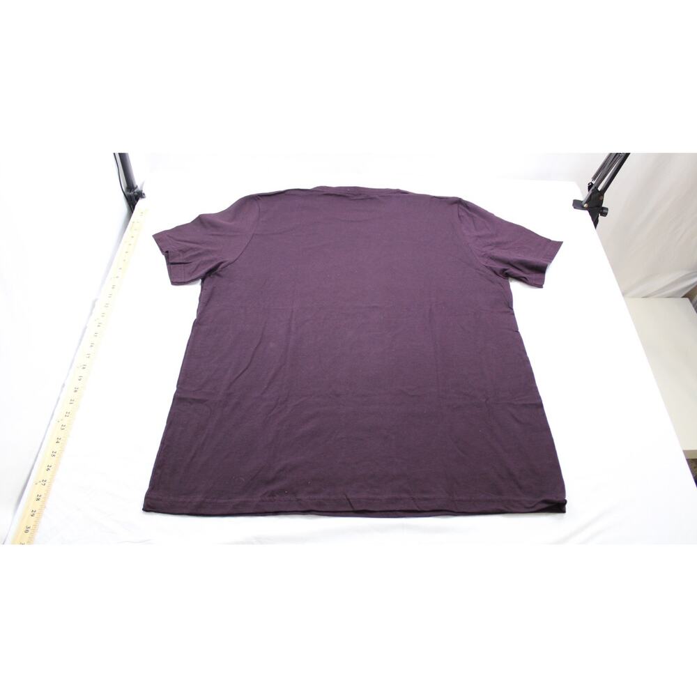Men's 2XL Las Vegas Nevada Hot Rod Motorcycle Graphic T-Shirt Cotton Burgundy - Picture 2 of 7